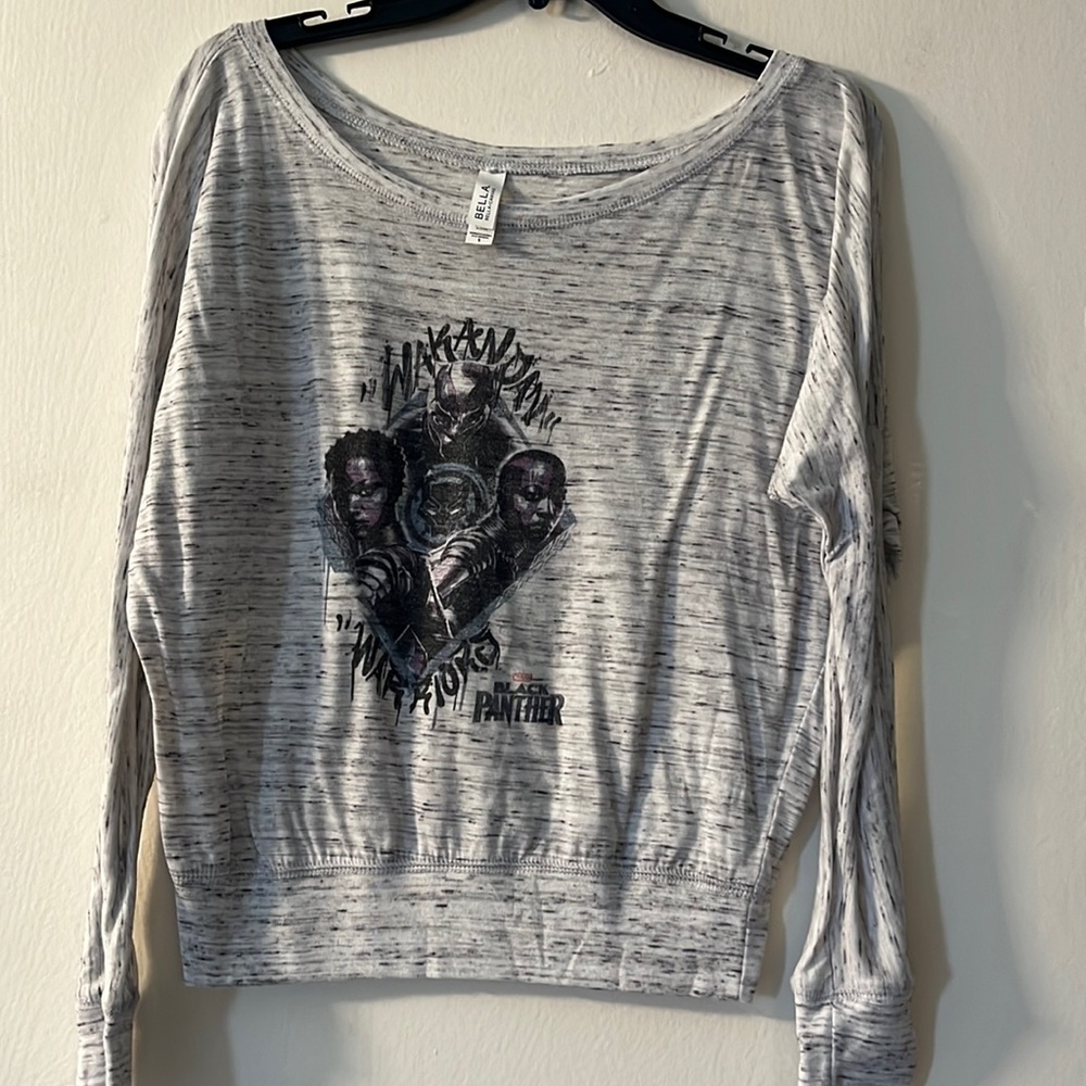 Disney Black Panther Long Sleeve Tee